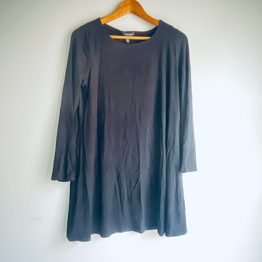 2/$30 Eileen Fisher Black Medium Tunic